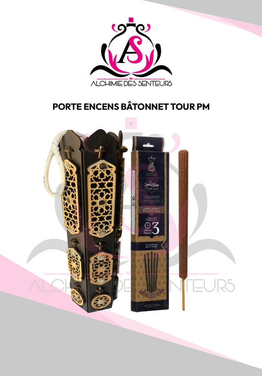 Ensemble encensoir PM et boite encens oud 3h
