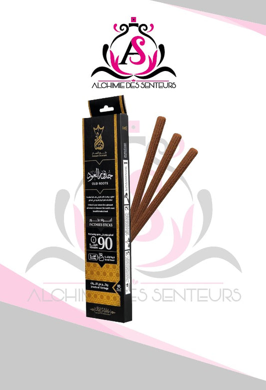 Boîte d’encens de 10 bâtonnets d’ 1h 30 parfum OUD pour une ambiance chaleureuse et agréable
